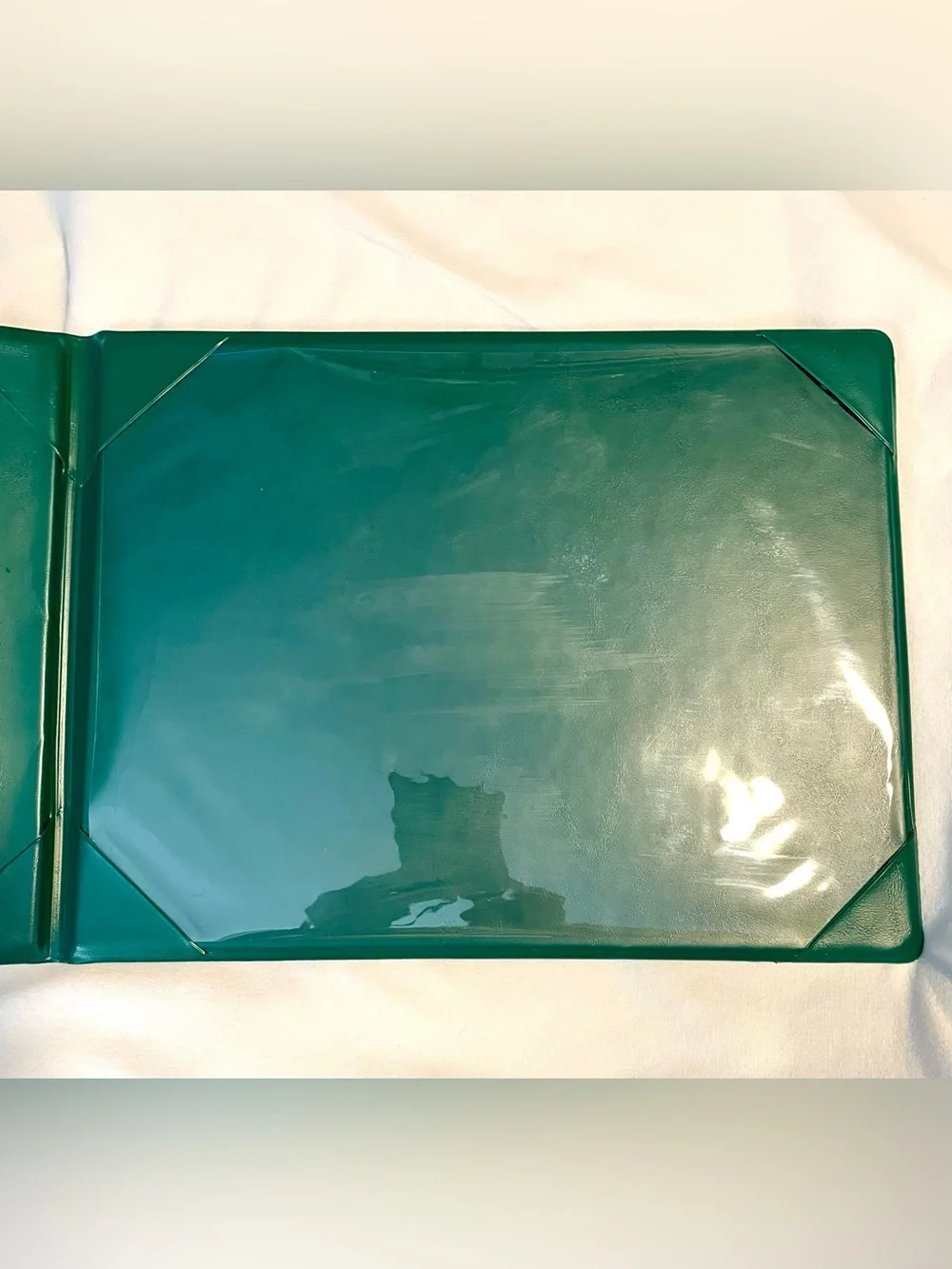 US Army Green Padded Award Presentation Folder Certificate Document Holder Mount